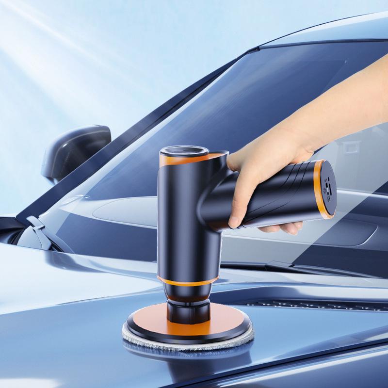 Cordless Electric Car Polisher & Waxer for Scratch Repair and Glaze Sealing