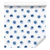 Blue Dots Wallpaper for Living Room and Bedroom 50x1000