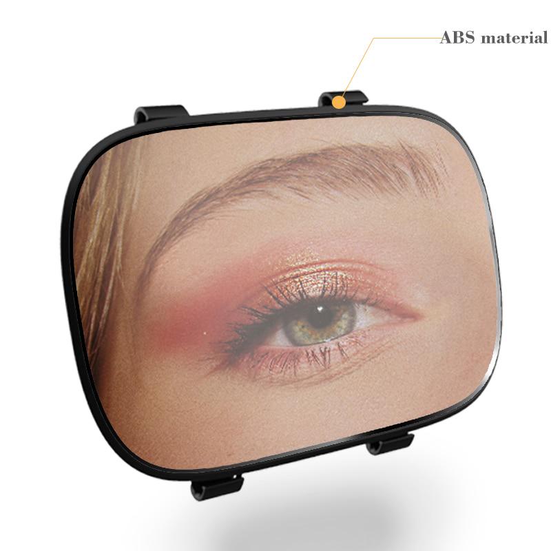 Portable Car Sun visor Makeup Mirror Car Interior Sun-Shading HD Cosmetic Mirror Auto Vanity Mirror Car Styling