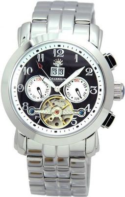 John Harrison JH-008BW Silver Watch