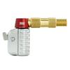 711L Mini Air Chuck Snap Lock Air Chuck Open Flow Air Inflator Attachment for Schrader Valve Bike Bicycle Car Tires - & -