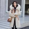 2026 Winter Women's Parker Jacket, Cotton Jacket, Waist Waist, Thin, Long Cotton Jacket, Large Size M-XXXL