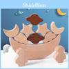 Holz Space Balance Stapelspiel für Kinder Pädagogisches Spielzeug mit Auszeichnungen