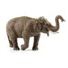 127-015 Simulering Dyrehage Asiatisk Hunelefant Barnas Leketøy Statisk Solid Vill Elefant Modell Ornament
