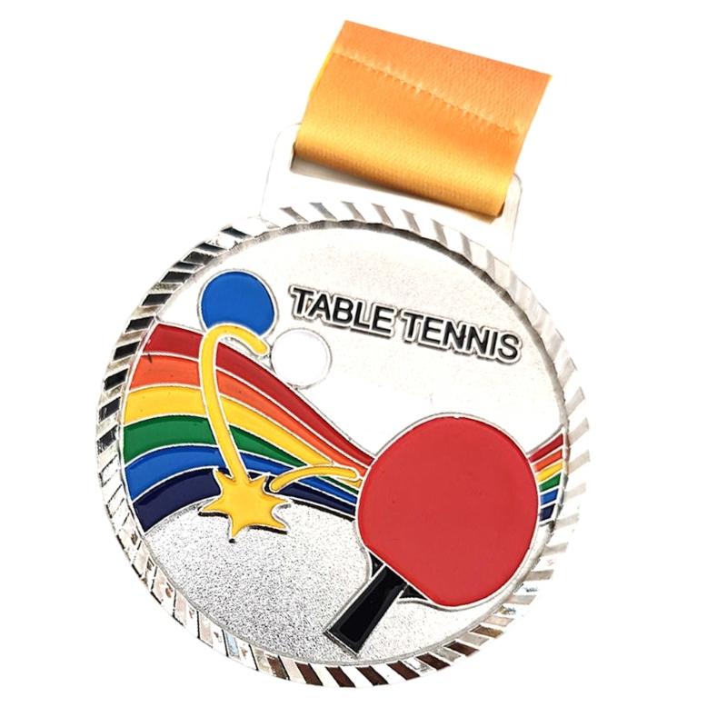 Metal Medals Sports Competition Medals School Prize Sport Award Medals Award Medals with Ribbon for Competition Sports