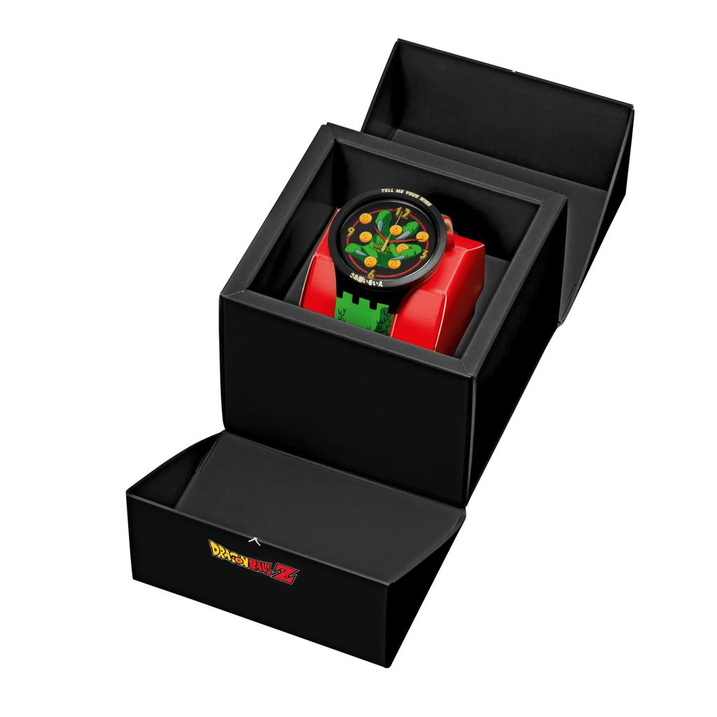 Orologio Swatch SHENRON X SWATCH BIG BOLD SB01Z102 Verde [Swatch]