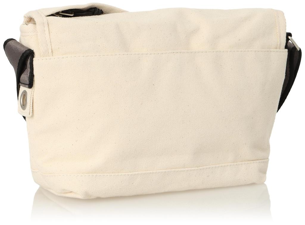 Lee Arcana Cotton Flap Shoulder Large Bag, Lightweight, Multifunctional, Capacity, White, 320-1302, 320-1302-10