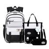 2024 Summer New Cute Cartoon Primary School Bags Lightweight Burden Reduction Girl Student Book Bag 3 Pcs Set Children Backpack Grade 5-6 Tutoring Bag