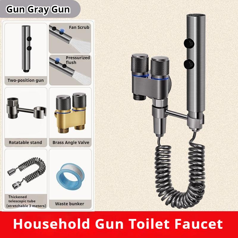 Home Booster Toilettenspülpistole Wasserhahn Toilette Badezimmer Spülpistole