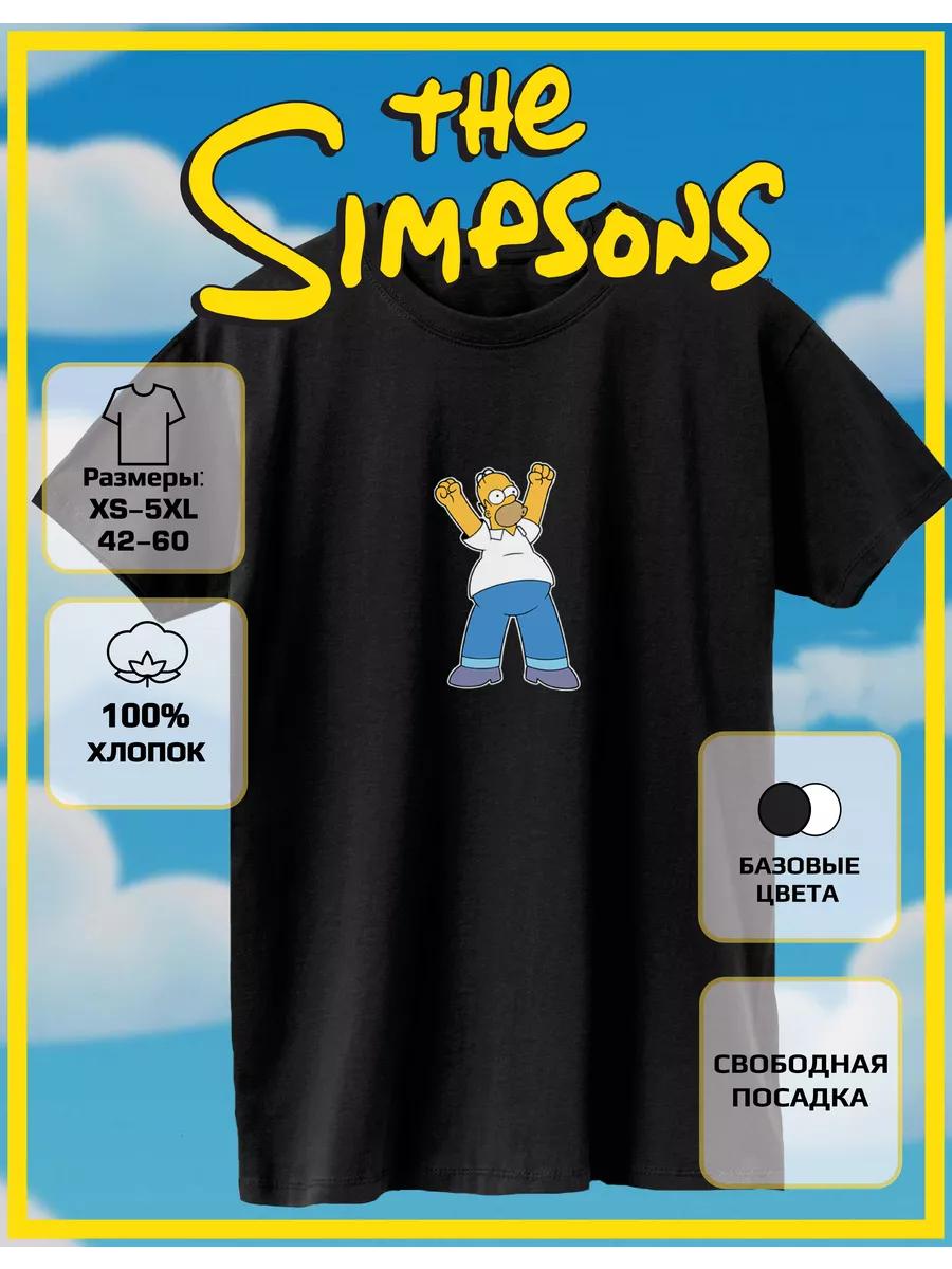 T-shirt with Simpsons print S