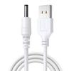 Type A Male USB Turn to DC Power Male Plug Jack 3.5mm x 1.35mm Power Convert