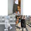Pantaloni Cargo da Uomo con Tasche Multiple per Uso Casual Estivo