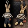 Play Dead Rabbit Doll, Wishing Rabbit, Bunny Book Bag Pendant, Women'S Plush Mobile Phone Hanging Jewelry, Car Keychain Pendant.
