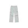 New MLB SS24 New York Yankees Cargo Pants Women's Light Gray 3FWPB0143-50GRL