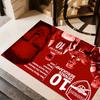 Player Celebrates Rain Floor Rug Office Rug Design for Hallway Dining Room Living Rooms Decorate room Antislip Carpet Office home decor