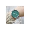 Cute Analog Women's Watch Gray Green Waterproof Easy-to-Read Dial