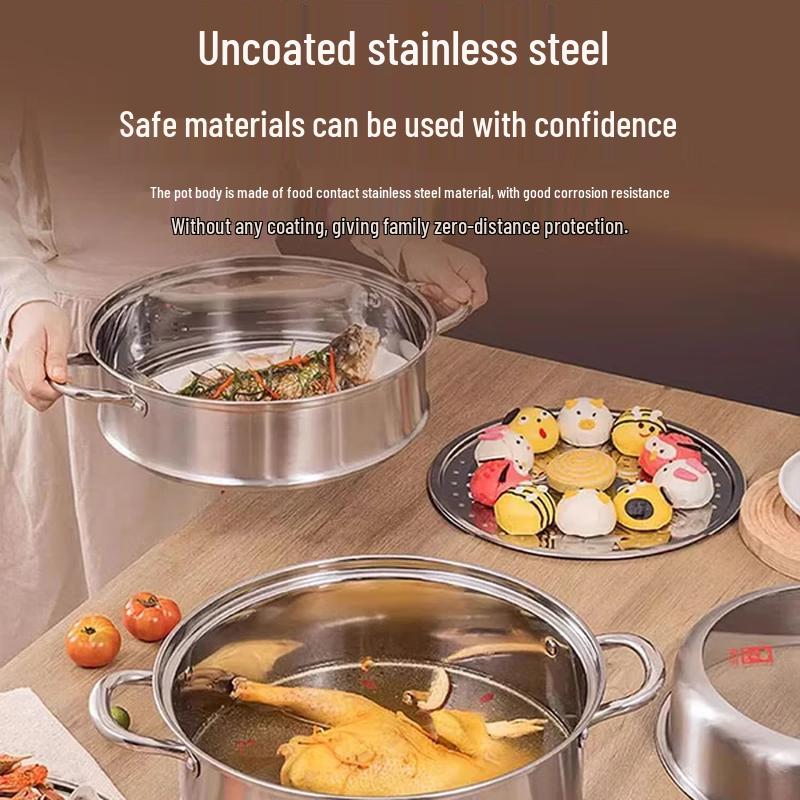 Kambach 26cm Stainless Steel Steamer Pot