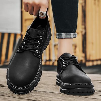 Mens Sneakers Men Comfortable Walking Shoe New Arrival Casual Mens Shoes  All-match Male Oxford Shoes Lace-Up Men Walking Flats