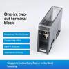 One In Multiple Out Din Rail Terminal Block 150A Universal Distribution Box Wire Connector Abs/Copper Power Junction Box