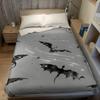 Mystical Starry Dragon Flannel Blanket Warm Soft Halloween Christmas Couch Warm Cozy Decorative Decor Gift for All Season