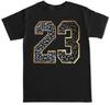 23 GOLD Retro 11 5 Olympic Metallic Gold T Shirt To Match with Air Js Shoes