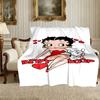 1pc Comfortable Home Print Throw Blanket, Betty Boop Blanket For Bed and Sofa Use, Special Present For Family