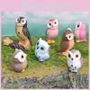 Wildlife Resin Owl Figurine Collectible Model For Nature Enthusiasts And Decor