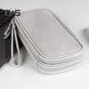 Power Bank Storage Bag Multi-purpose Carrying Case Zipper Closure Large Capacity Mesh Layer Cable Cord Storage Organizer
