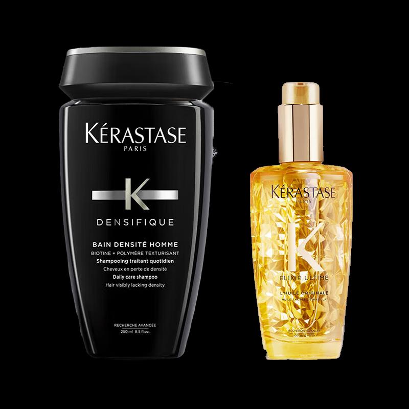 Kérastase Men s Thinning Hair Shampoo & Classic Hair Oil Set