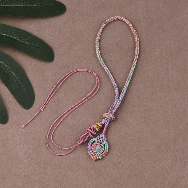 Ancient-Style Handmade Tassel Pendant: DIY Phoenix Tail Knot for Jewelry and Accessories