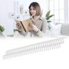10Pcs Binding Coils 34 Holes Polypropylene Wear Resistant Binding Spines for Stationery