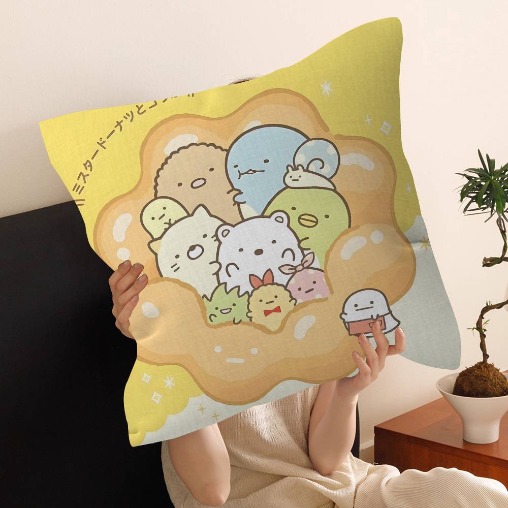 Япония S-Sumikkogurashi Милая Наволочка Декор Подушки Чехол для Подушки Печатный Чехол для Подушки для Дивана 30x30cm