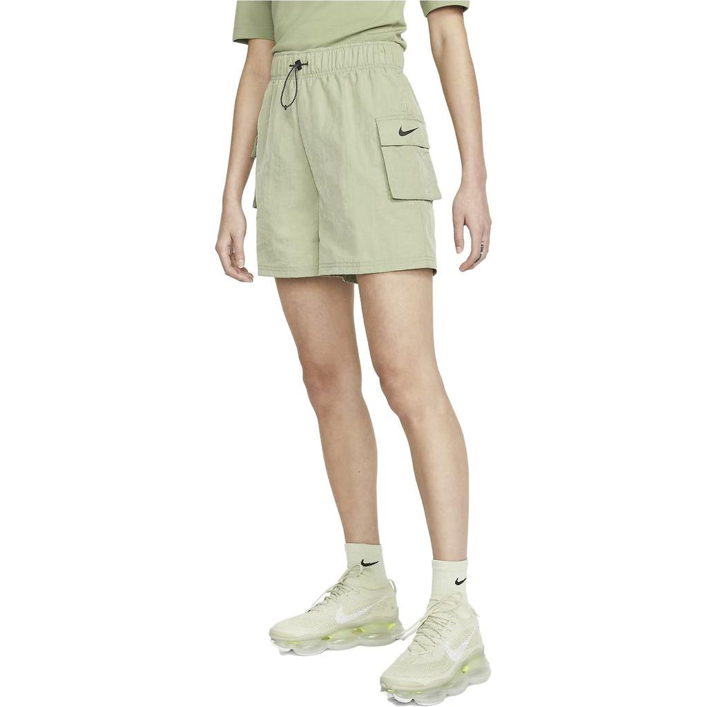 Nike Sportswear Essentials Casual Shorts Women's Oil Green Moderate DM6248-386