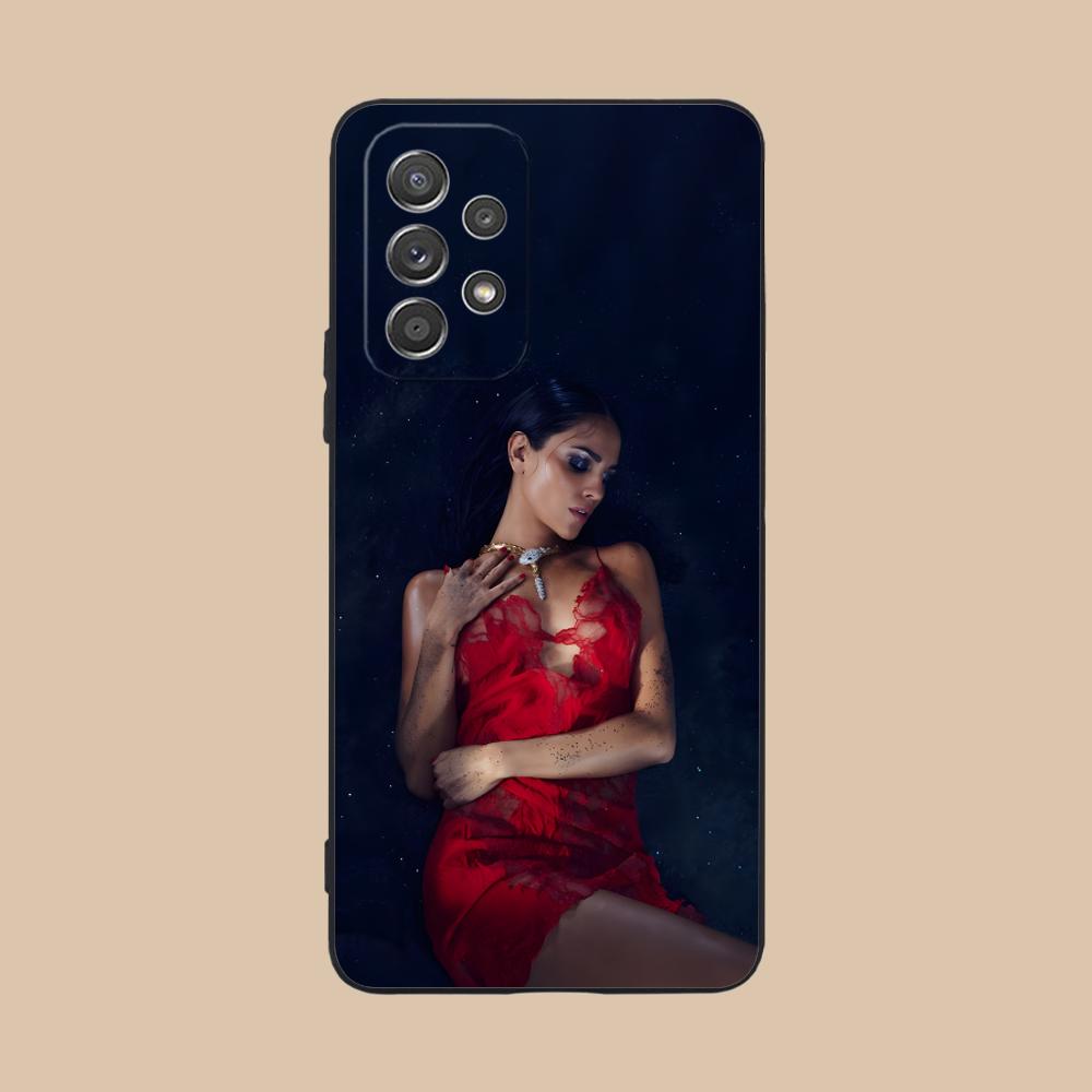

Fashion Eiza Gonzalez Matte TPU Mobile Phone Case for Samsung Galaxy A56 55 54 53 52 51 36 35 34 23 16 15 5G Colorful Cover Galaxy A51 5G