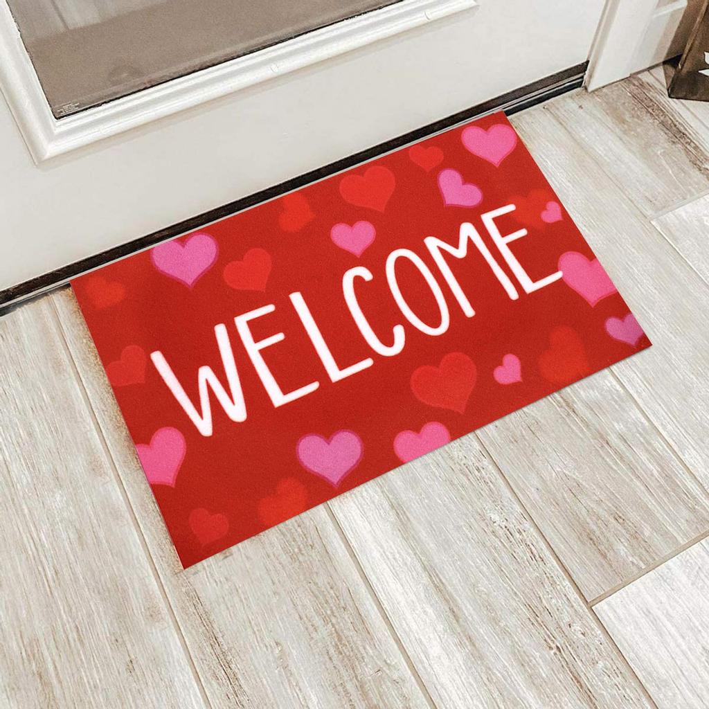 Valentine's Day Welcome Doormats  Carpets Decor Carpet Living Room Carpet