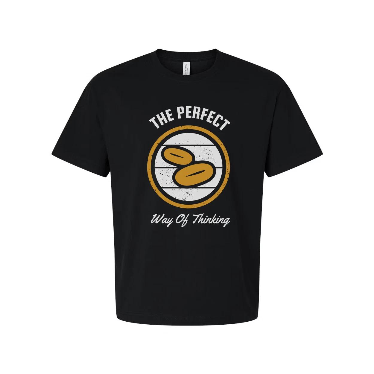 

Unisex Gardening Themed Graphic Tee With Circular Seed Icon And The Perfect Way L