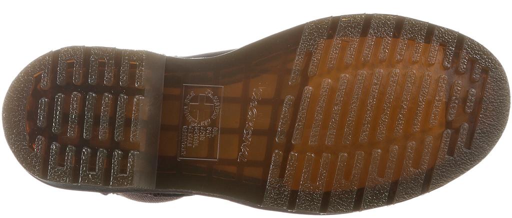 Ботинки Dr. Martens 2976 Yellow Stitch crazy horse темно-коричневые