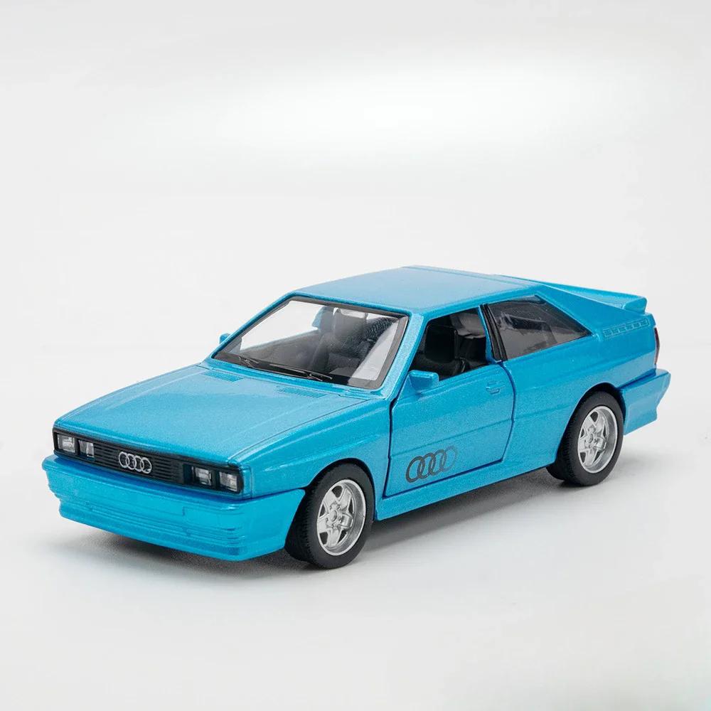 1:36 Apollo EVO 1980 Sports Car Model Toy Alloy Body Rubber Tire Pull Back Miniature Models Toys Kids Educational Presents