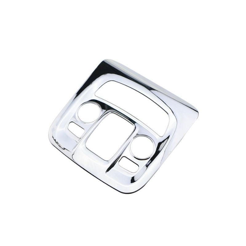 for Peugeot 2008 2014 -  ABS Chrome Car Reading Lamp Lights Cover Sequin Stickers  Modified Accessories