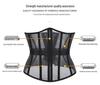Versatile French Fashion Breathable Waist Slimming Cincher with Back Tie and 14 Boning Adjustment