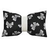 BUYNOW Jacquard Bow Pillowcase Without Pillow Core Korean Cute Girl Pink Bow Living Room Sofa Cushion Cover Home Bedroom Decor