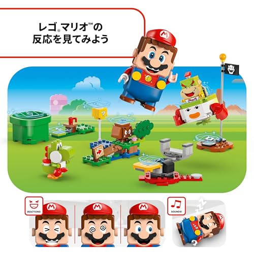 LEGO Super Mario Adventures with LEGO(R) Mario! Toy, Birthday Gift, Educational Building Blocks, for Boys and Girls, Ages 6, 7, 8, and 9, Mario Toy, G