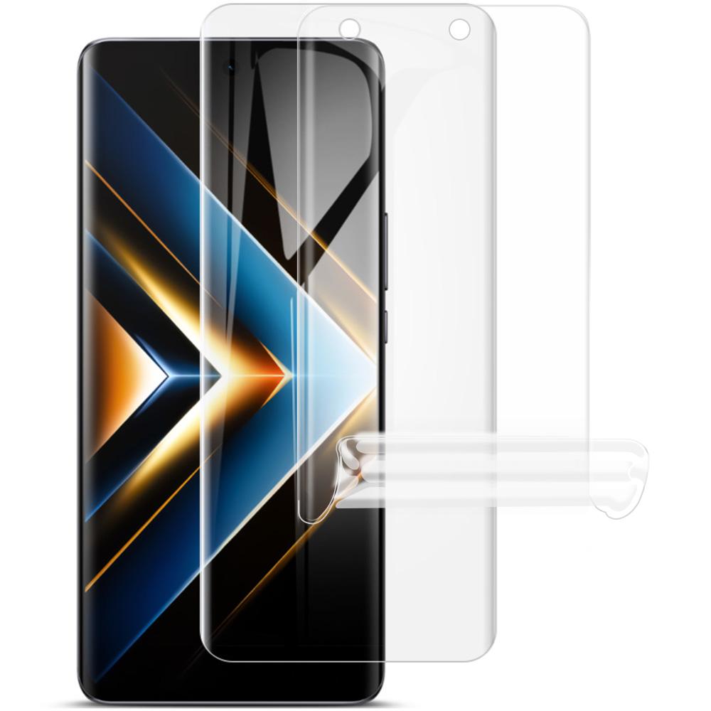 

IMAK 2 шт./набір Гідрогелева плівка III для Honor X50 GT 5G М яка TPU HD Захисна плівка для екрану Повне клейове покриття