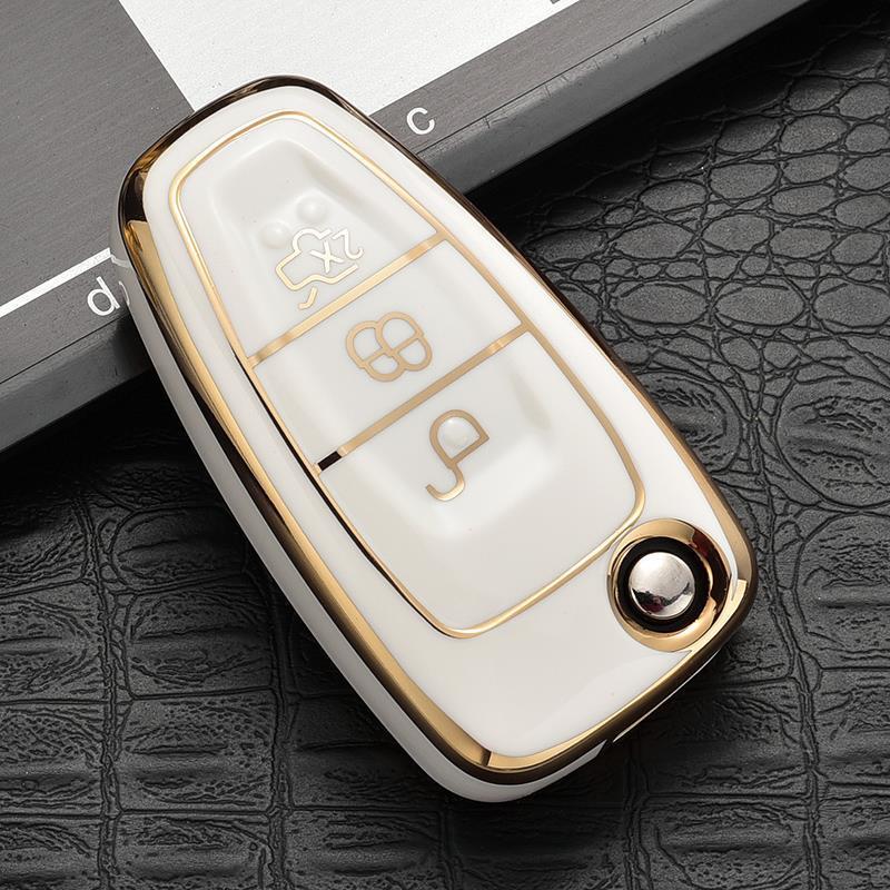 Ford Key Case for Classic Focus, Escort, Edge, Mondeo, Kuga, EcoSport