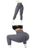 Ribbed High Waist Fitness Yoga Pants - Women's Slimming Tights