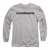 Hummer Herren Distressed Heather Logo Langarm-T-Shirt