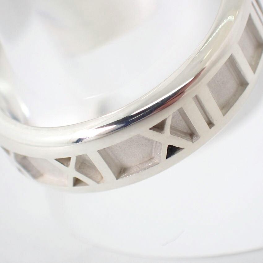 [Used] TIFFANY 925 Atlas Ring / Size 24 / J64-4