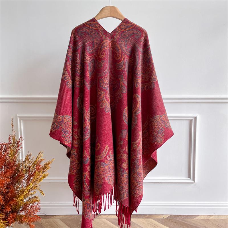 Winter Schal Schals Wickeldesign Kaschmirschal Damen Warm Mode Pashmina Femal Poncho Halstuch Echarpe Bandana