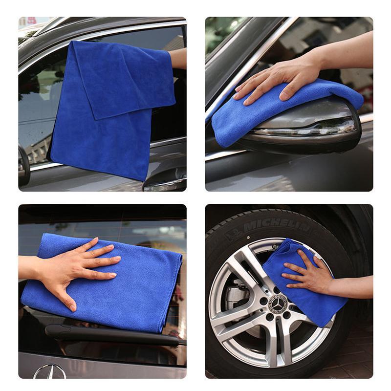 Car Wash Microfiber Towel Super Absorbent Auto Cleaning Humedo Duster Drying Cloth Car Care Cloth Detailing Auto Cleaning Tools