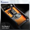Top Suede Trim LHD RHD Sticker For Mazda 3 Axela BP      2024 2025 Car Central Automatic Gear Shift Panel